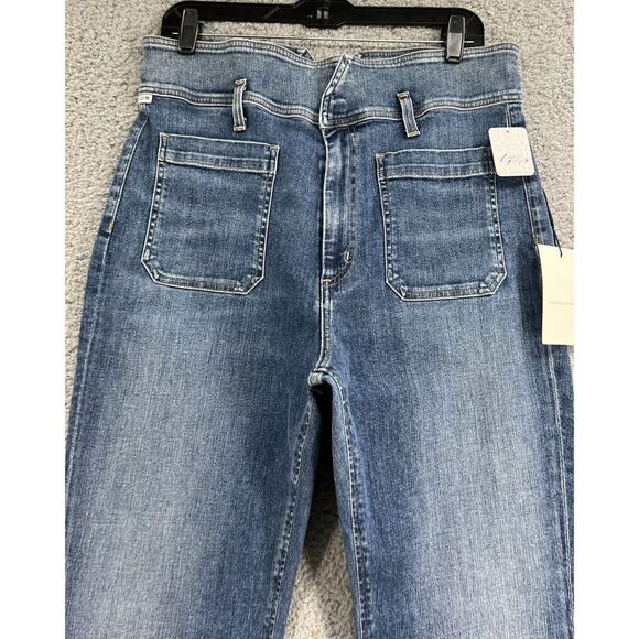 Citizens Of Humanity Gabriella Flare Highrise Jeans in Hightime - Picture 5 of 12